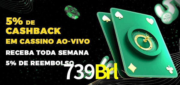 Promoções do cassino ao Vivo 739Brl